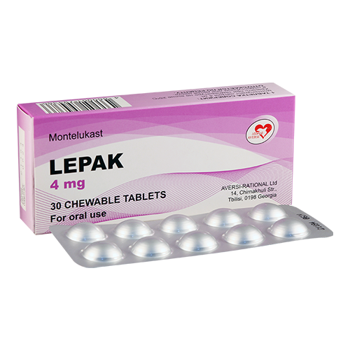 Lepak tab chewable 4mg #30