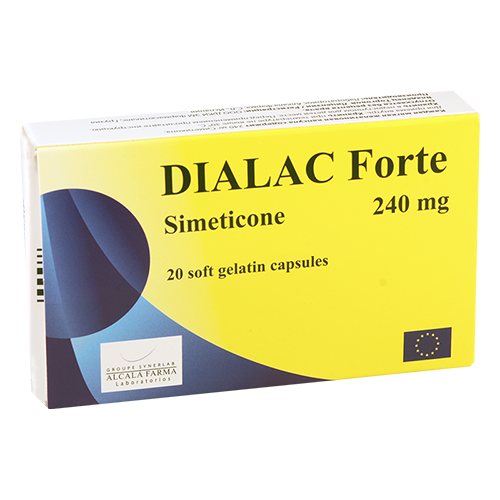 Dialac forte caps 240mg #20