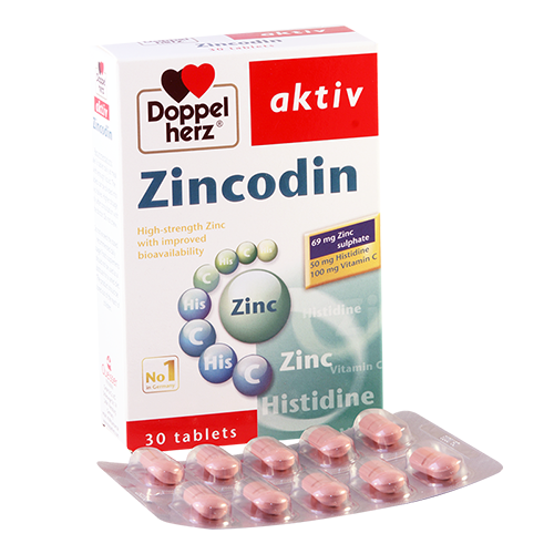 Doppel herz Zincodin tab #30