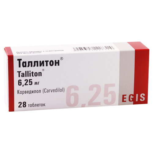 Talliton tab 6.25mg #28