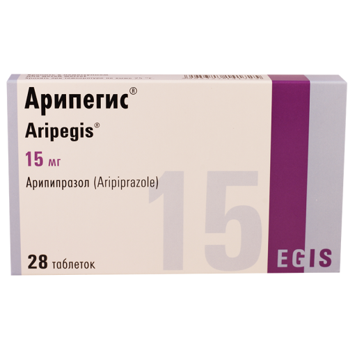 Aripegis tab 15mg #28