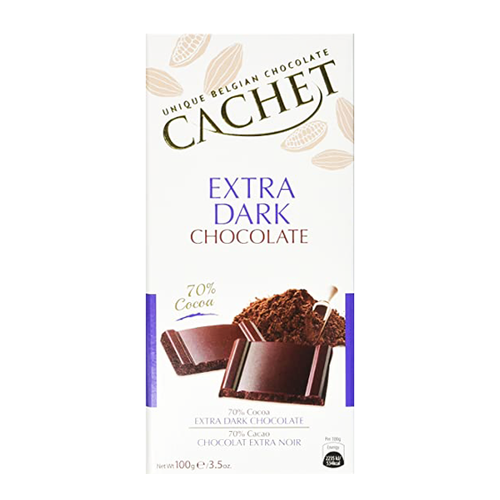 კაშე - შოკოლადი შავი 70% ექსტრა 100გრ