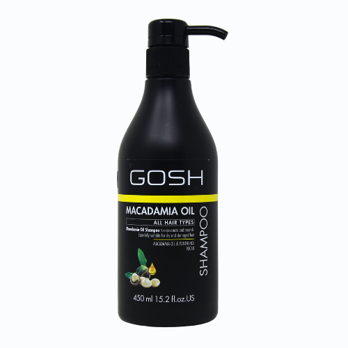 GOSH MACADAMIA OIL PL AMP 450ML