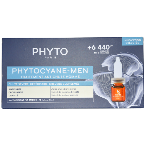 PHYTOCYANE MEN PROG 12X3.5ML