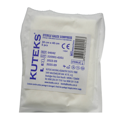 Gauze Compress Sterile 30CMX40CM 16PLY #5