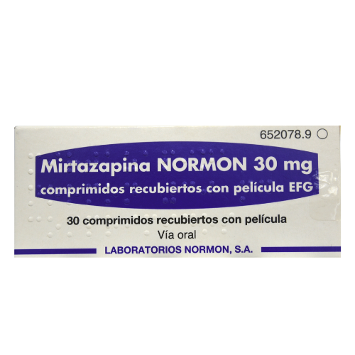 Mirtazapina Normon 30mg film-coated tablets №30