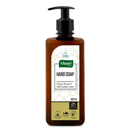 Hand Soap GingerLime +Mint herbal water 500ml