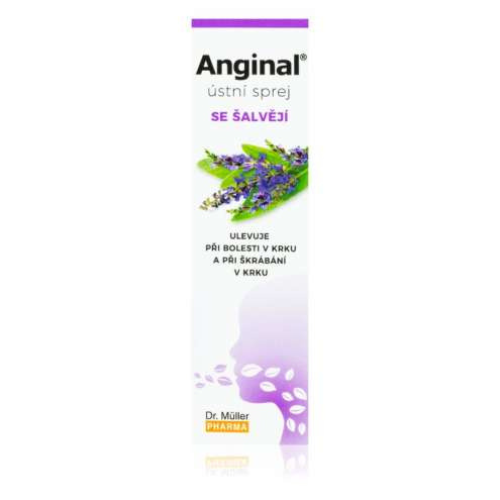 Anginal Mouth Spray with Sage. 30ml