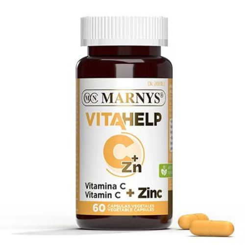 Marnys Vitahelp Vitamin C 500mg+Zinc 25mg caps. #60