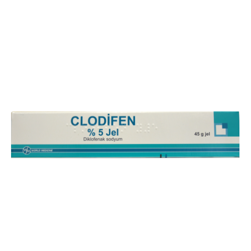 Clodifen gel 5% 45gr #1 /TR/