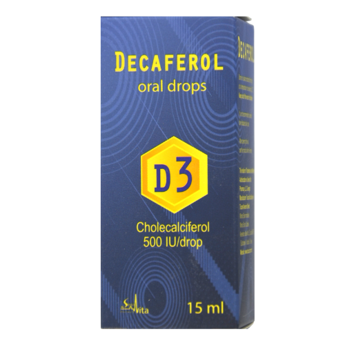 Decaferol oral drops 15000 ME 15.0