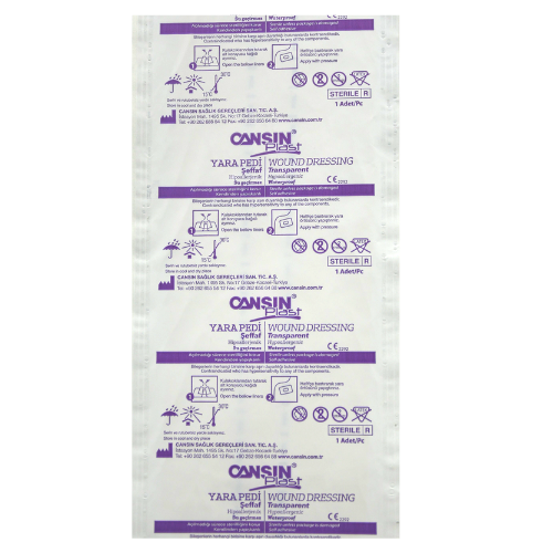 Surgical wound dressing 9sm/25sm transparent /Yara pedi/