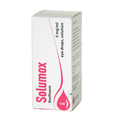 Solumox 00.5% 5ml eye drops #1