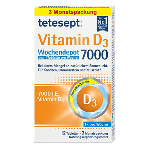 Tetesept Vitamin D3 7000 tab #12