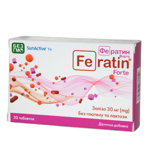 Feratin Forte tab 30mg #30