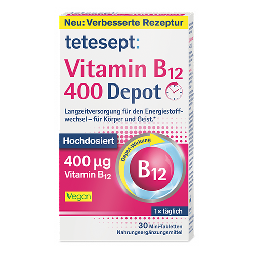 TETESEPT VitaminB12 Depot 400mkg FTA 30ST