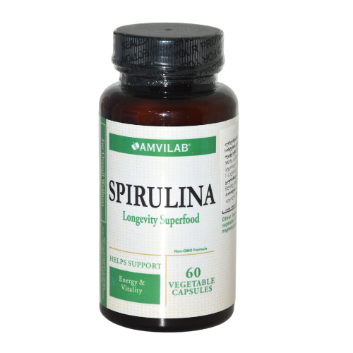 Spirulina caps 500mg #60