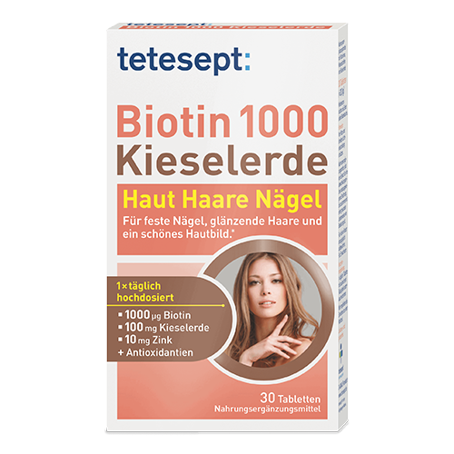 Tetesept Biotin 1000+Kieselerde tb #30