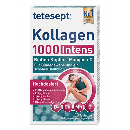 Tetesept Kollagen 1000 Intense tab #30