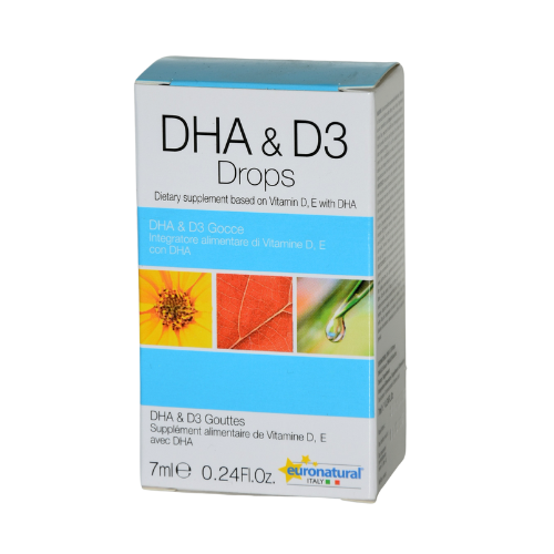 DHA+დ3 /დეჰა/ წვეთები ორალური 600სე 7მლ ფლაკონი #1