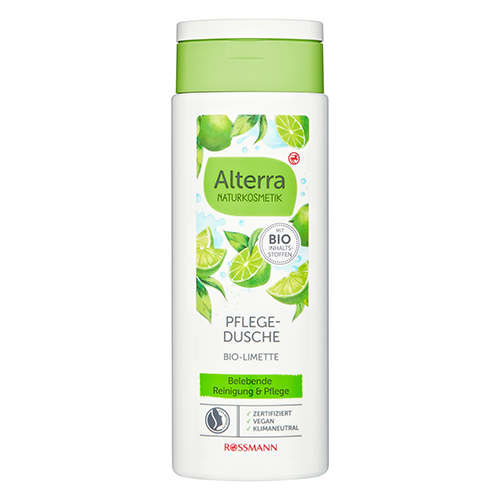 Alterra shower gel organic lime  agave