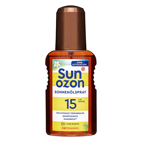 sunozon sun oil spray SPF 15