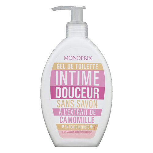 Monoprix Gentle intimate cleansing gel with chamomileextract 200ml.