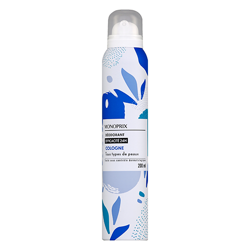 Monoprix Deodorant 24h cologne 200ml.