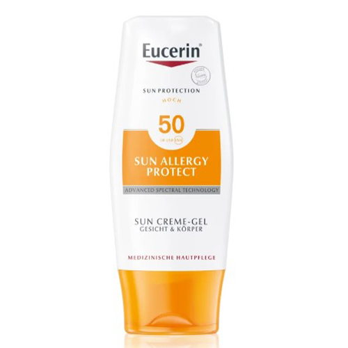 Eucerin-Sun Creme-Gel Protection Allergies SPF50+ 150ml 1184