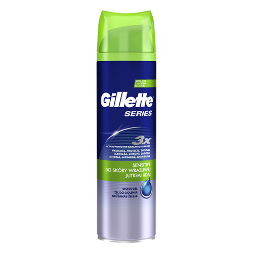 Gillette Sensitive Skin Gel 200ml 4692