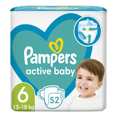 Pampers 13-18kg #52 4346/8533