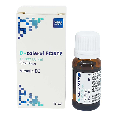 D-Colerol forte drops 50 000 IU 15.0