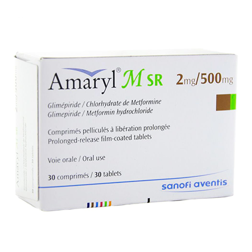 Amaril M SR tab 2mg+500mg #30