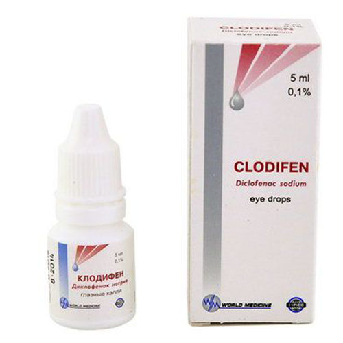 Clodifen 0.1% eye dr 5ml #1