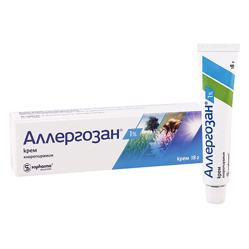 Allergosan 1% cream 18g #1