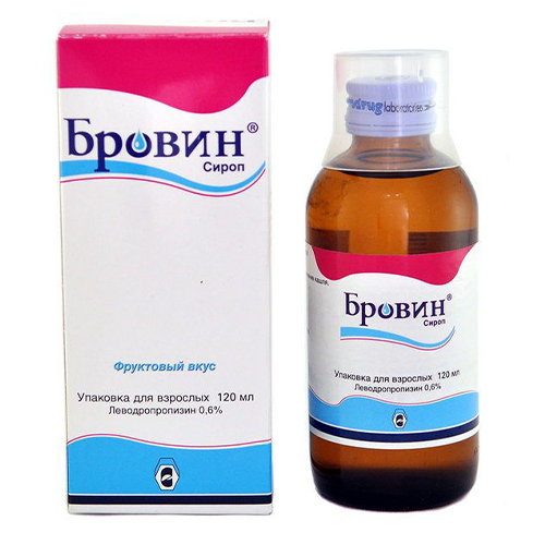 Brovin 0.6% syrup 120ml #1