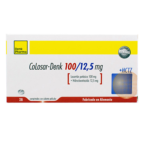 Colosar-Denk tab 100+12.5mg #28