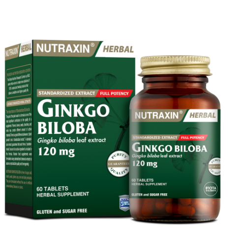 Nutraxin Ginkgo Biloba tablet 120mg #60