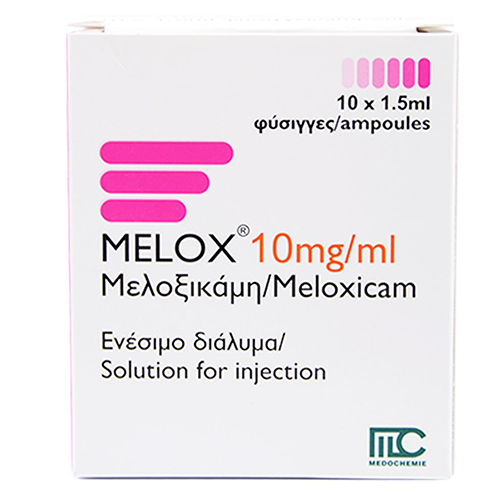 Melox amp 15mg/1.5ml #10