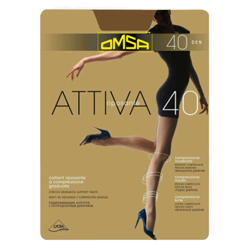 Pantyhose Omsa ATTIVA 40 Nero IV