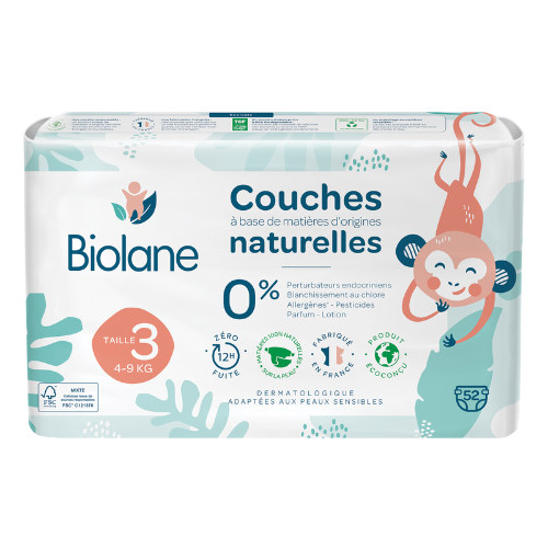 Biolan diaper Z-3 /4-9kg/