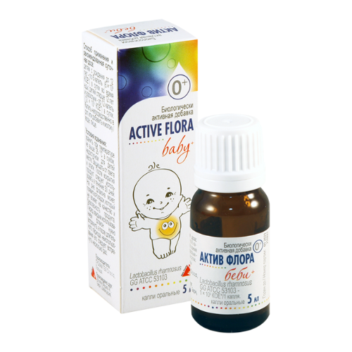 Active Flora baby +  drops 5ml in vial #1