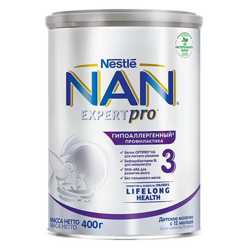 Nan 3 Hipo Alerg. 12x400g 0028