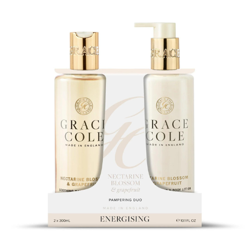 Grace Cole - Nectarine Blossom  Grapefruit Body Care Duo Set -