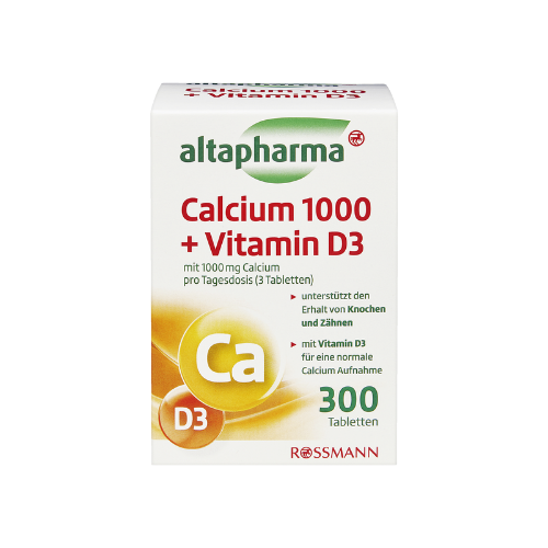 altapharma-calcium+d3 tablets #300