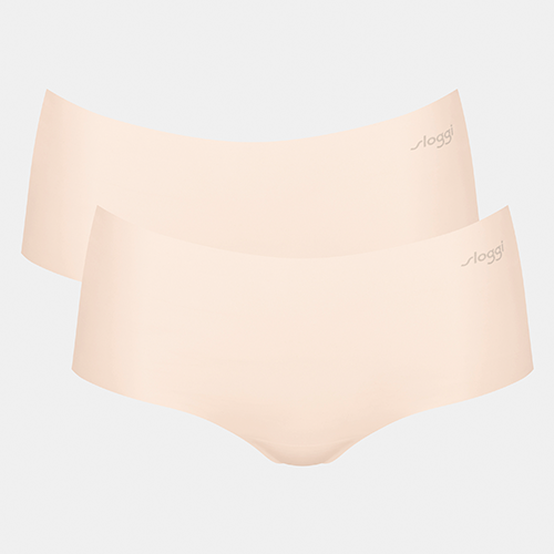 Sloggi - ZERO Microfibre 2.0 Short 2P. Brief. Woman. Angora. XS / 10214631 6308/