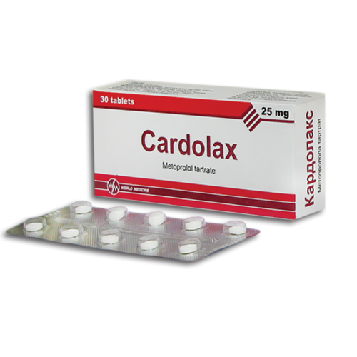 Cardolax tab 25mg #30