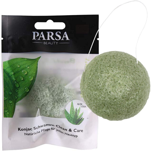 PARSA Konjac sponge Clean  Care Aloe Vera 20123 #1