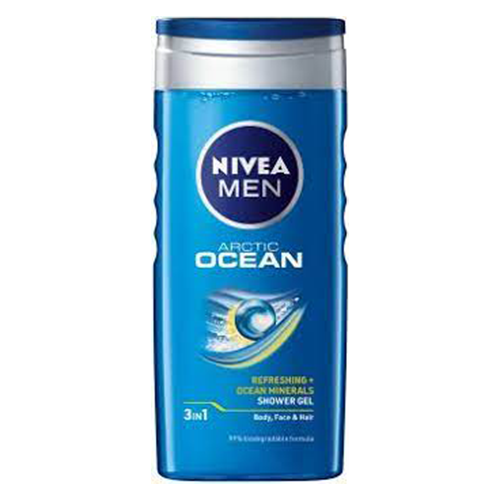 Nivea - hair and body gel for men OCEAN FRESH 250ml 54250