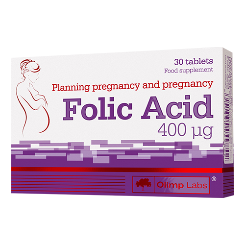 FOLIC ACID tab 400mkg #30